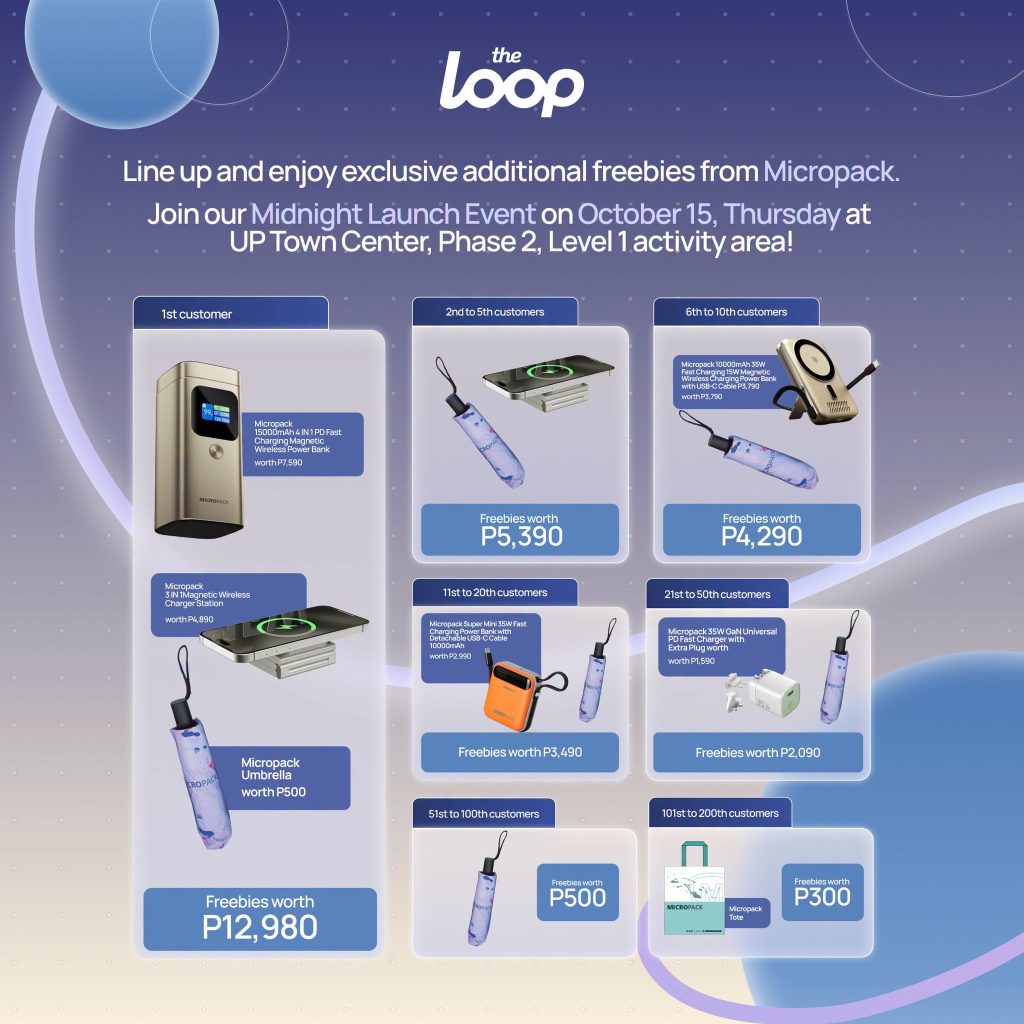 Get Up to ₱92K Worth of Freebies with The Loop’s iPhone 18 Deals! 42 The Loop x iPhone 18 Pro Midnight Launch event freebies