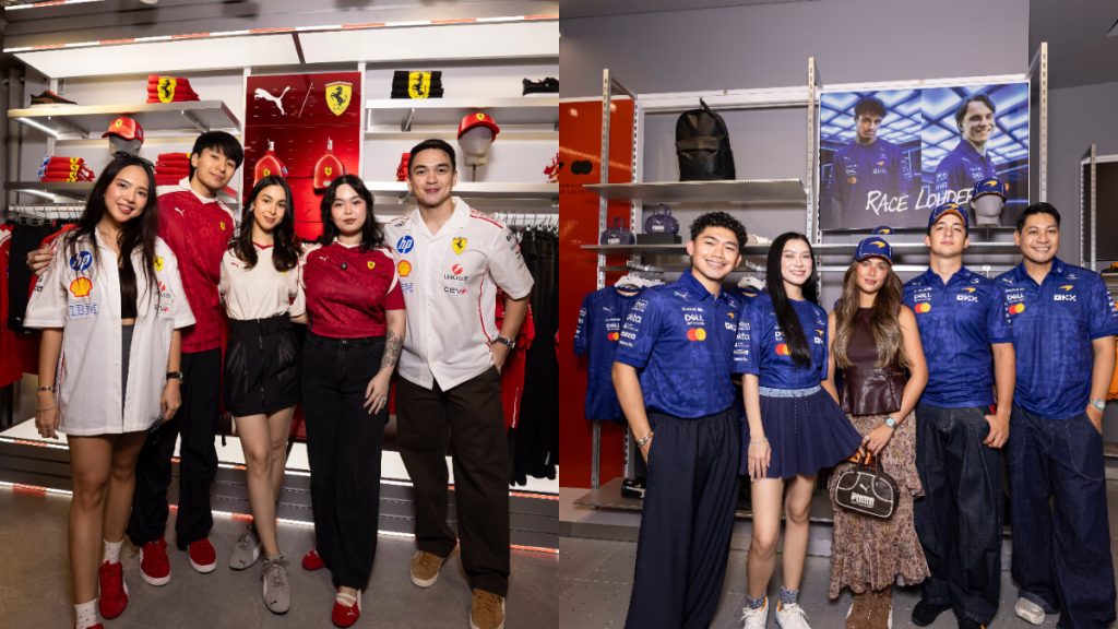 PUMA Takes Philippine Ambassadors Behind the Scenes for an Exclusive Meet and Greet with F1 Drivers Charles Leclerc and Lando Norris 21 Collage 1