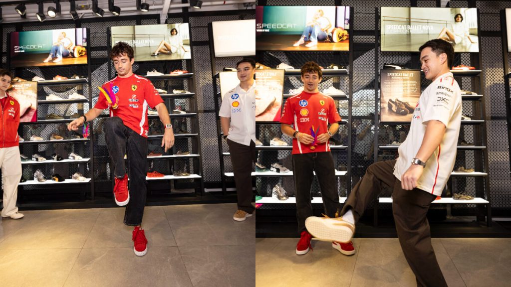 PUMA Takes Philippine Ambassadors Behind the Scenes for an Exclusive Meet and Greet with F1 Drivers Charles Leclerc and Lando Norris 23 Collage 3