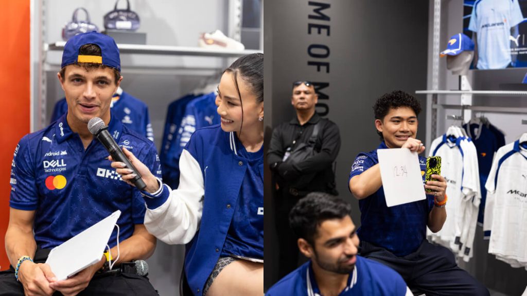 PUMA Takes Philippine Ambassadors Behind the Scenes for an Exclusive Meet and Greet with F1 Drivers Charles Leclerc and Lando Norris 24 Collage 4