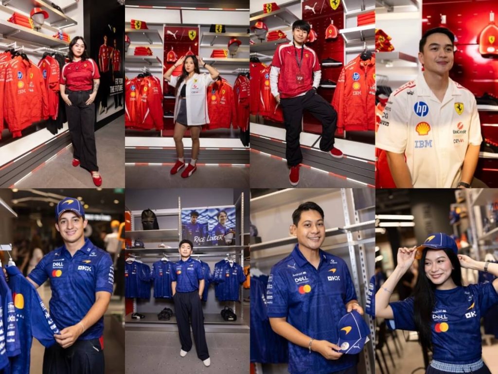 PUMA Takes Philippine Ambassadors Behind the Scenes for an Exclusive Meet and Greet with F1 Drivers Charles Leclerc and Lando Norris 27 PUMA Philippines Representatives