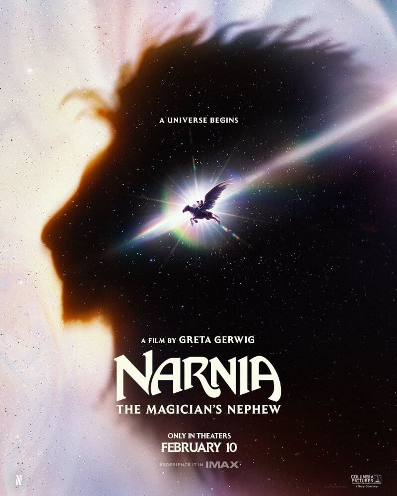 Greta Gerwig Opens the Door to a New World in the First Trailer for “Narnia: The Magician’s Nephew” 8 Narnia poster