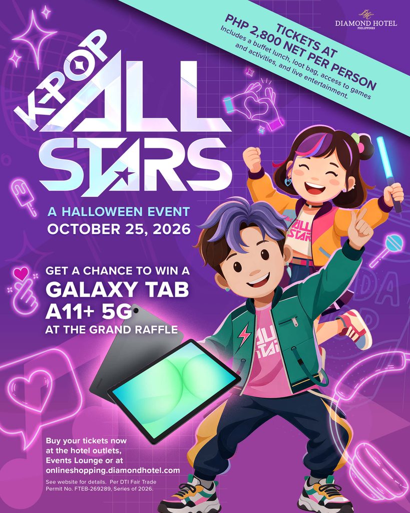 Diamond Hotel Philippines Turns up the Fun with K-Pop All Stars Halloween Event 45 Kpop All Star Event e flyer