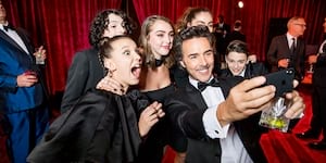 In Photos: Aziz Ansari and the cast of 'Stranger Things' in Netflix' Golden Globe Awards After Party
