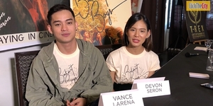 WATCH: Bakwit Boys' Vance Larena and Devon Seron share their experience on filming