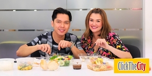 Interview with the Hungry: Carlo Aquino and Angelica Panganiban on Exes Baggage, their theme song and more!