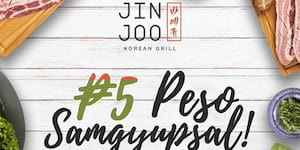 Celebrate with Jin Joo and Get Your Five-Peso Samgyupsal!