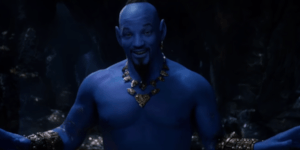 WATCH: Aladdin Sneak Peek Features a Blue Will Smith as the Genie