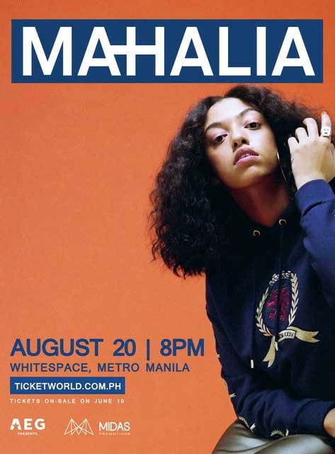 Mahalia Live In Manila