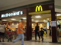 McDonald's, 2nd Level, Robinsons Galleria, Pasig, Metro Manila