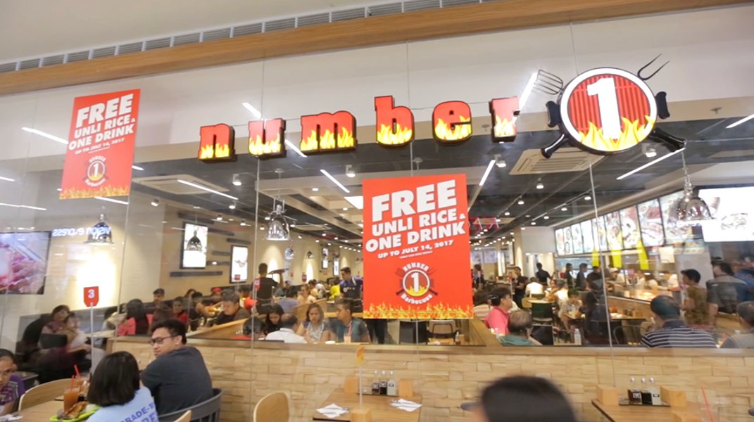 Number 1 Barbecues (SM City East Ortigas, Pasig, Metro Manila grill, international restaurant