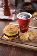 Coffee and Steak Biscuit