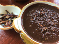 Brown Rice Champorado with Tuyo