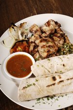Cafe Mediterranean - Kebabs with Pita