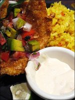 TGI Fridays - Santa Monica Tortilla Crusted Fish