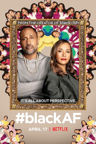 #blackAF poster