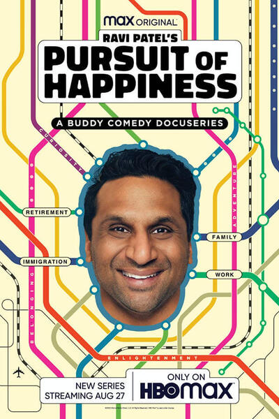 Ravi Patel's Pursuit of Happiness poster