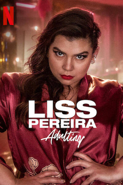 Liss Pereira: Adulting poster
