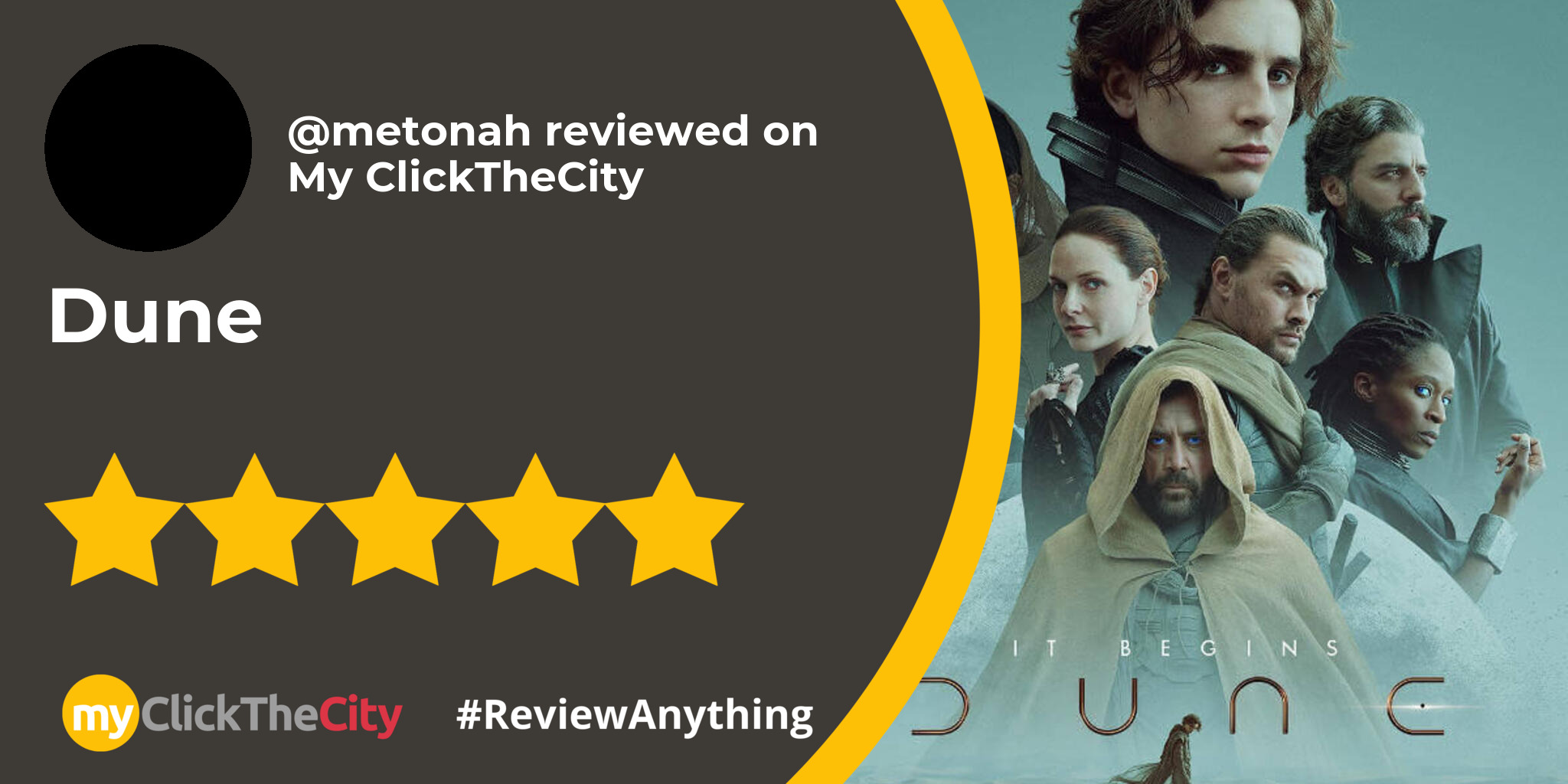 Clickthecity ryan ferrer's review | Dune | My ClickTheCity