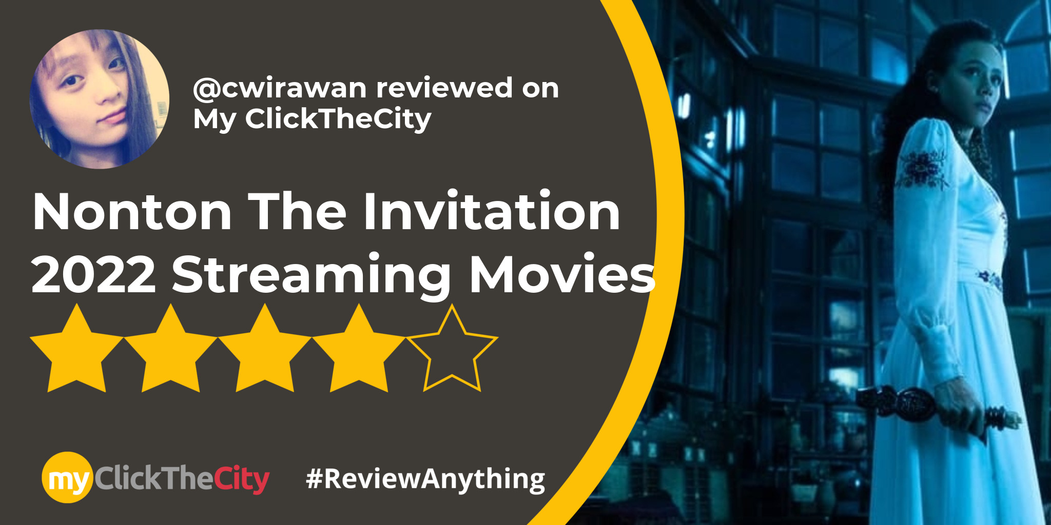 Caroline Wirawan's review Nonton The Invitation 2022 Streaming Movies