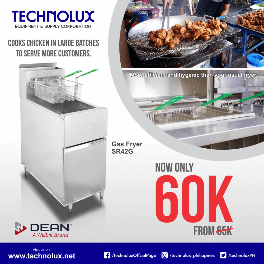 Dean Gas Fryer
