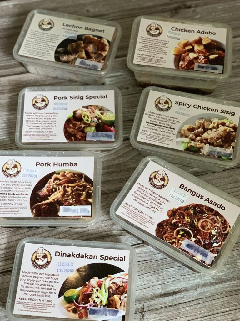 Nana Yang's Homemade Filipino Dishes Now Available as Frozen Foods