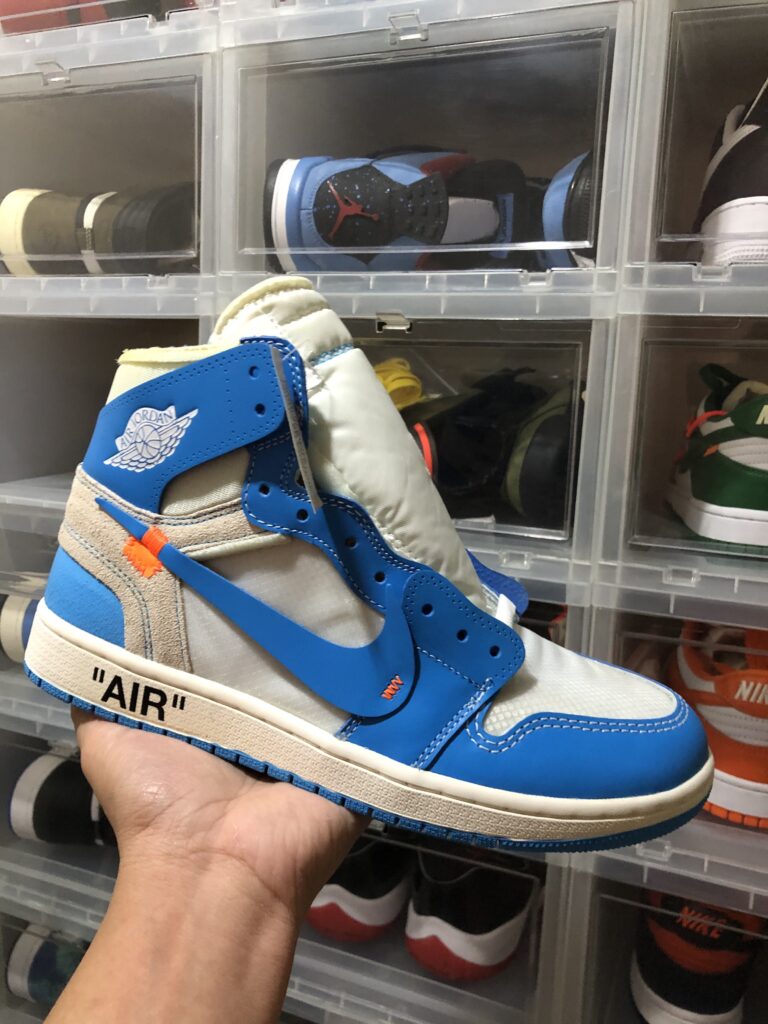 off white unc yellowing