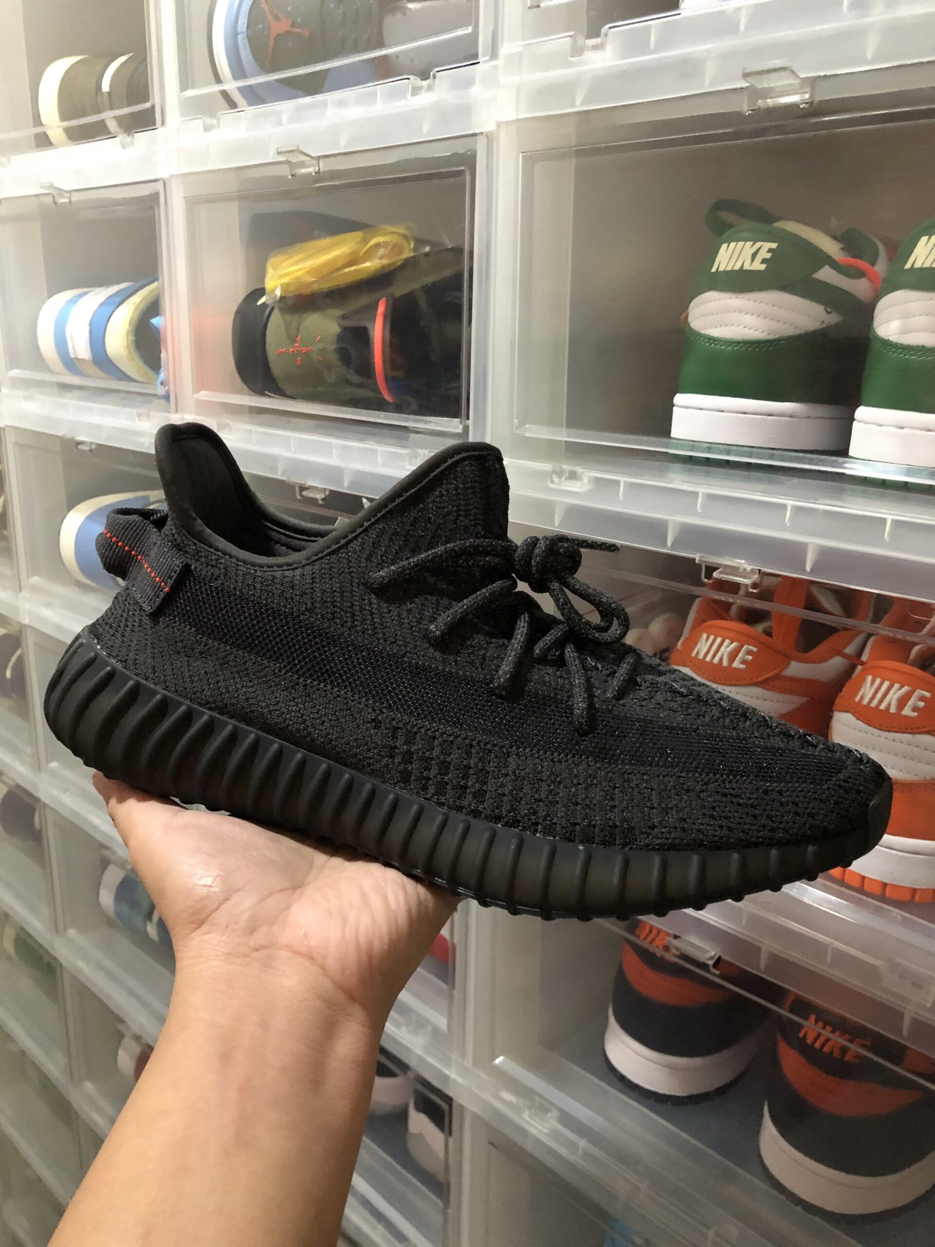 black static reflective