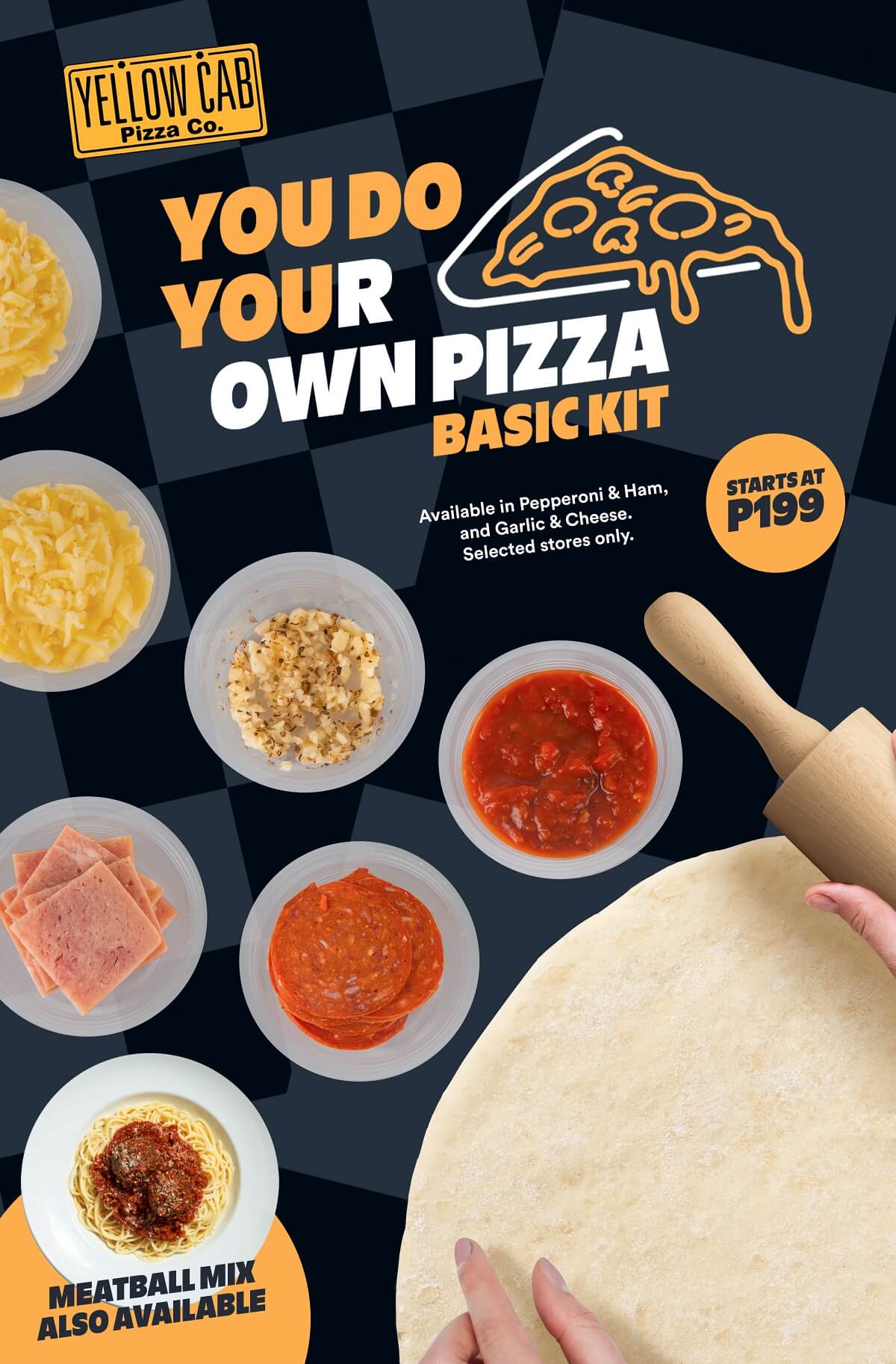 Prepare Your Own Pizza at Home with Yellow Cab's Pizza Kits! ClickTheCity