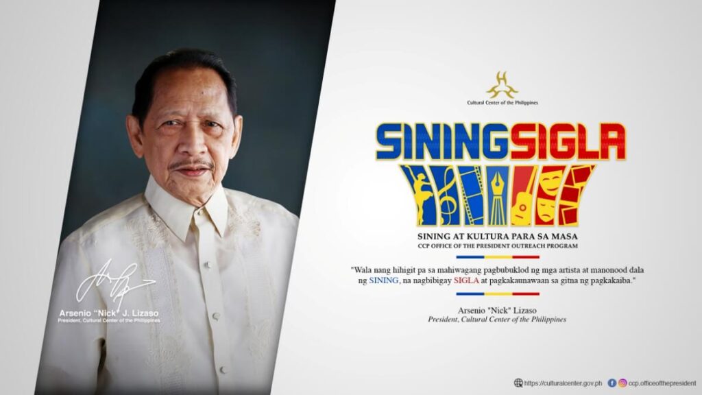 CCP Office of the President Launches Virtual Outreach Program 'Sining Sigla'