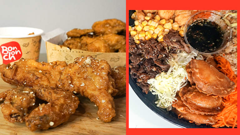 Bonchon Honey Butter Chicken and Bibimbowl Platter