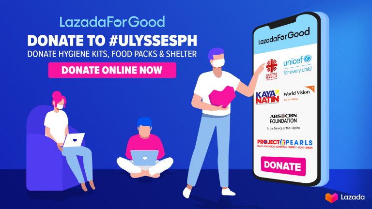 LazadaForGood Ulysses Donation