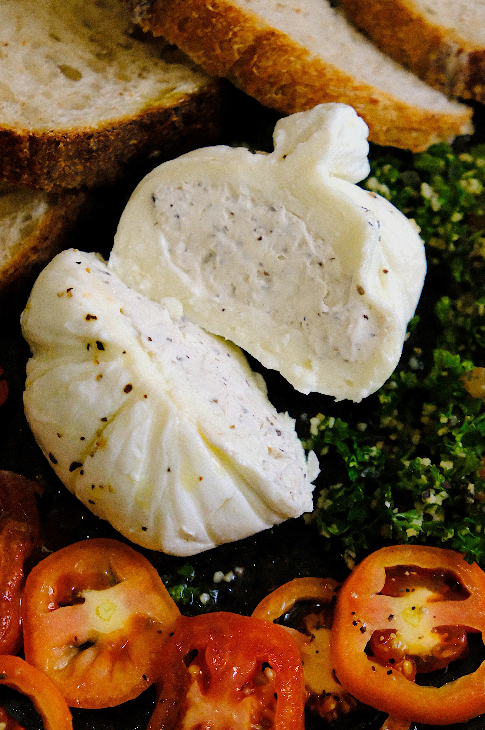 Eat Of The Week The Trufflata, a Burrata Stuffed with Truffle Cream Cheese