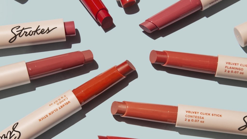 Strokes Beauty Lab's Lipstick Collection Now Has a Unique Click Stick