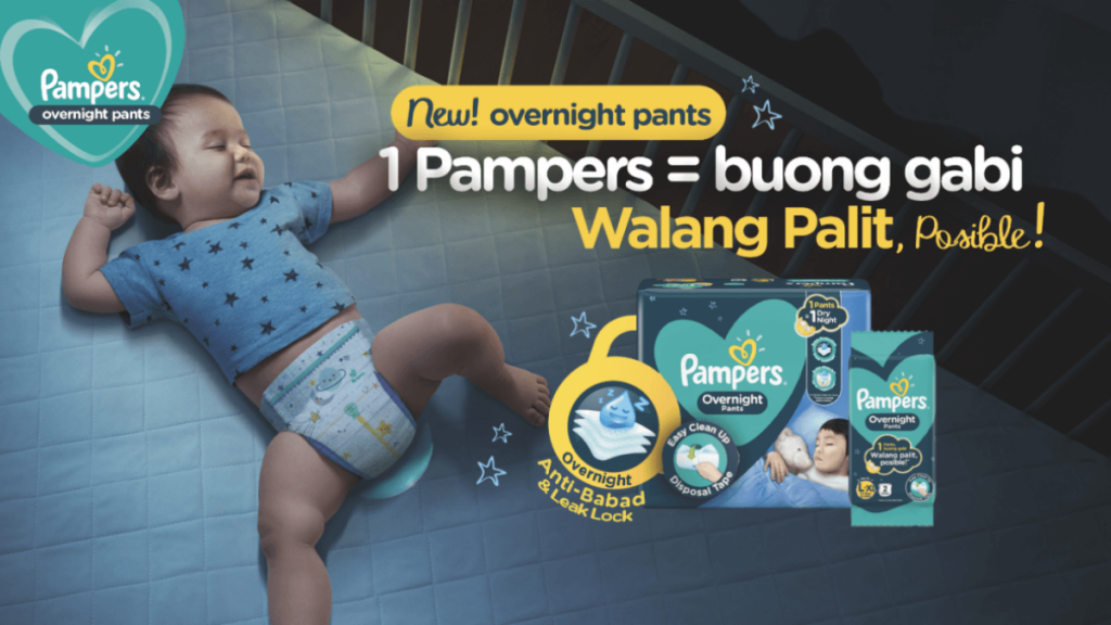 pampers overnight pants