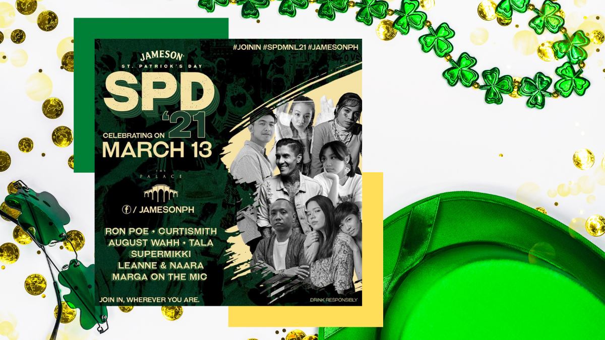 Celebrate St. Patrick’s Day 2021 online with Jameson