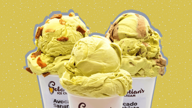 Sebastian's Ice Cream Avocado August