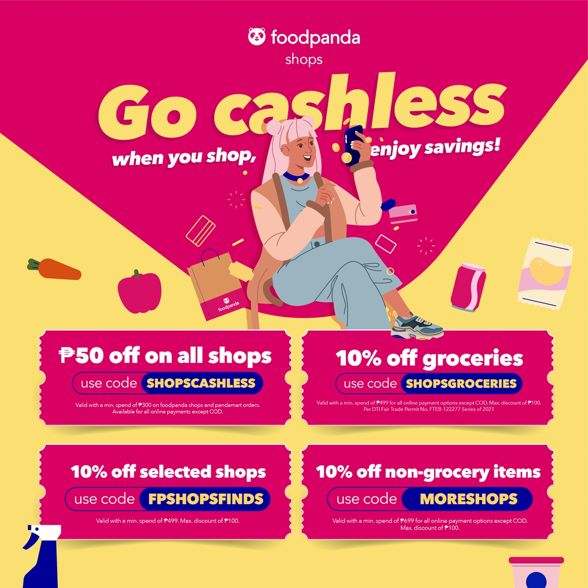 All the Deals and Promos To Avail on pandamart and foodpanda ClickTheCity