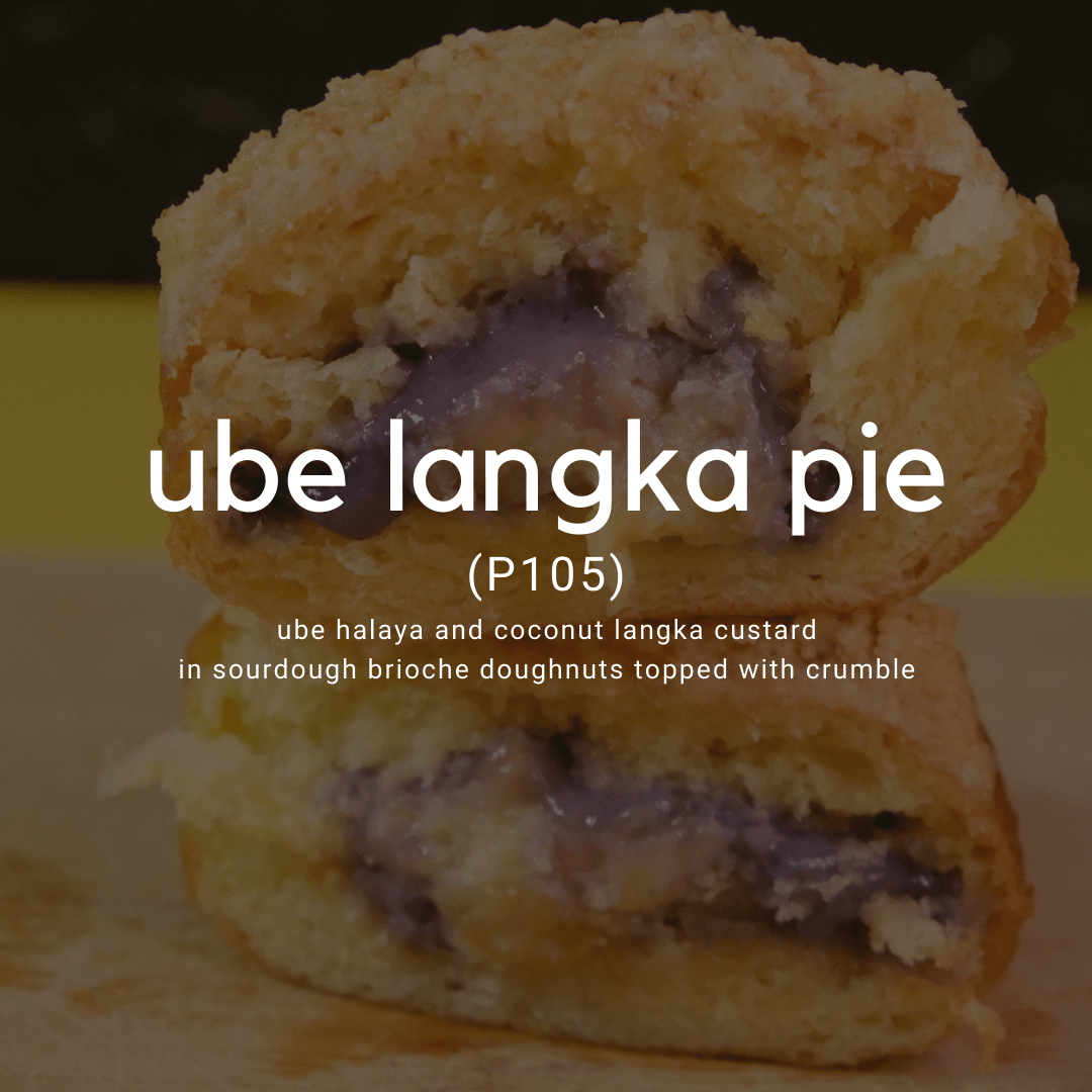 Secret Doughnut 2 reveal - Ube Langka Pie
