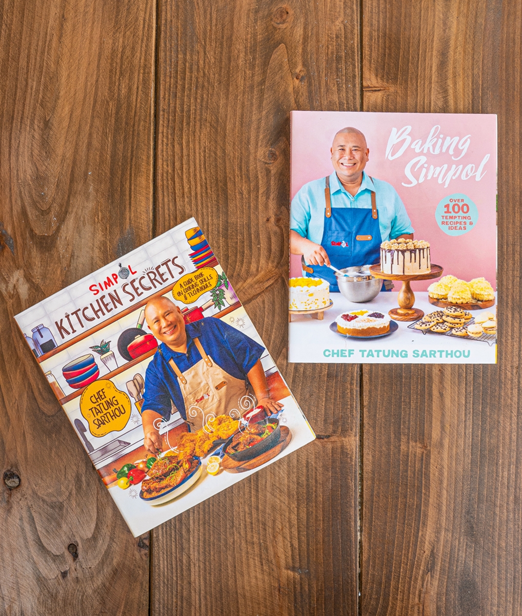 Celebrity Chef Tatung Sarthou Releases Two New FollowUp Books to