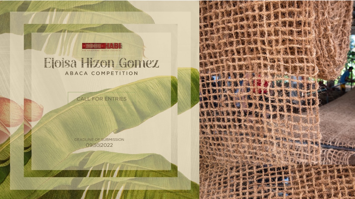HABI launches the Eloisa Hizon Gomez Abaca Competition to revive abaca