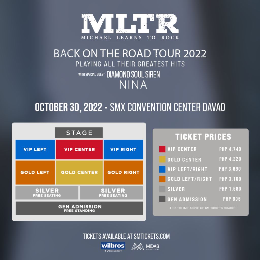MLTR Davao Ticket Prices