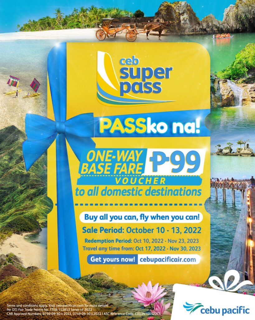 Cebu Pacific Super PASSko na