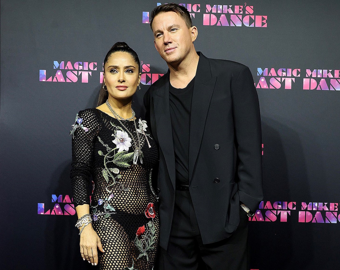 Salma Hayek Pinault Brings Sensuality to "Magic Mike's Last Dance