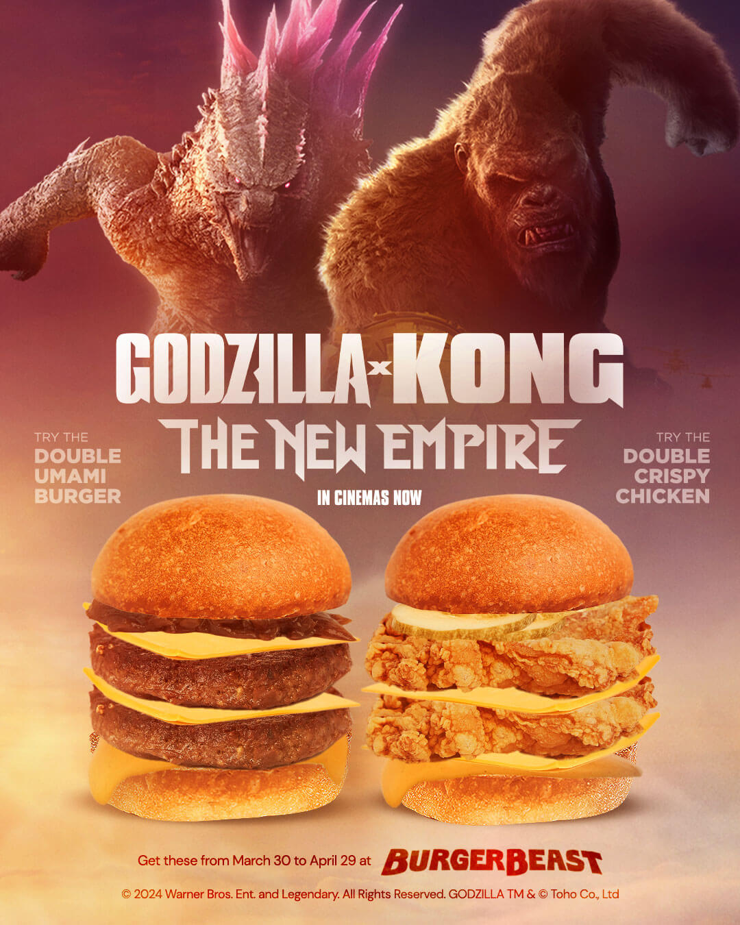 "Godzilla x Kong The New Empire" Conquers Philippine Cinemas as 2024's