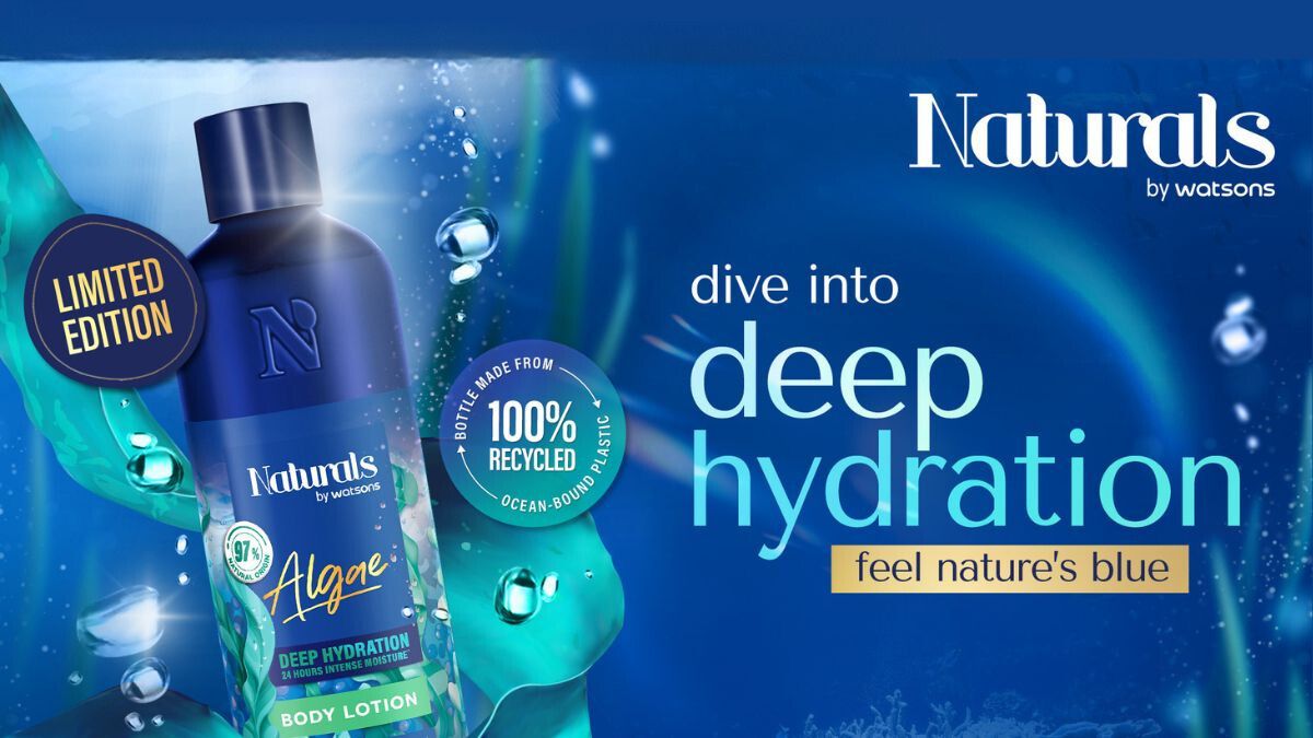 Watsons Launches Naturals by Watsons' Blue Beauty Range to Combat Ocean Plastic Waste - Vimarsana News