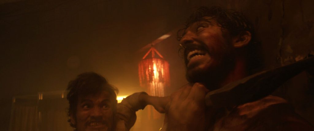Monkey Man production still
