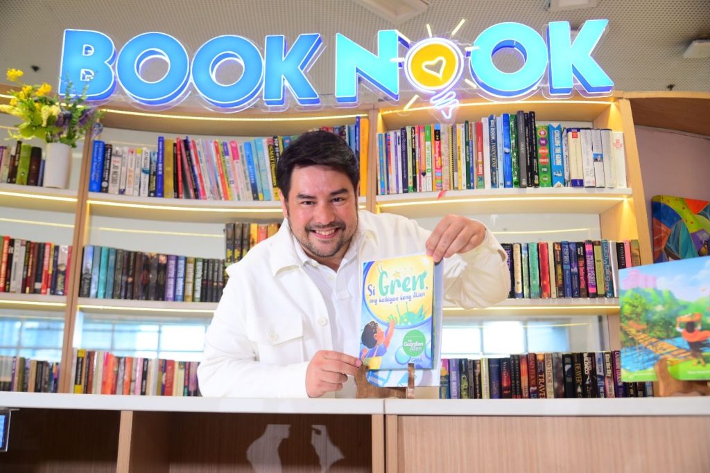 SM Cares further promotes literacy and kindness with Book Nook open library donation from GMA Network 28 Gabby Eigenmann