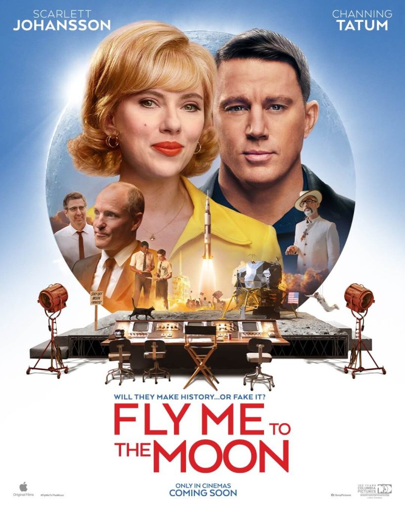 New Posters Unveiled: 'Fly Me to the Moon' Set to Illuminate Cinemas in July 2024 22 Fly Me to the Moon poster 3
