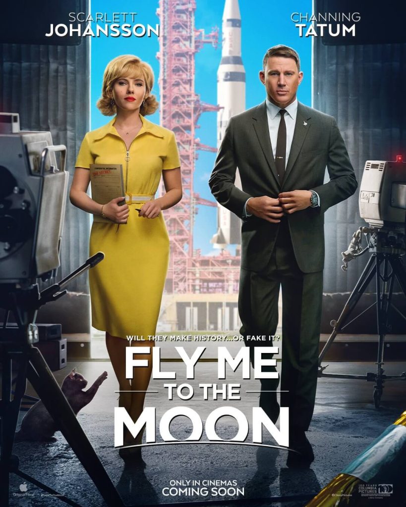 New Posters Unveiled: 'Fly Me to the Moon' Set to Illuminate Cinemas in July 2024 23 Fly Me to the Moon poster 4